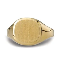 10K Yellow Gold Signet Ring