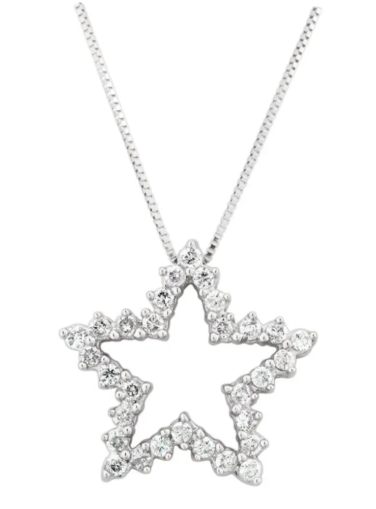 Diamond 0.50CTW Star Pendant