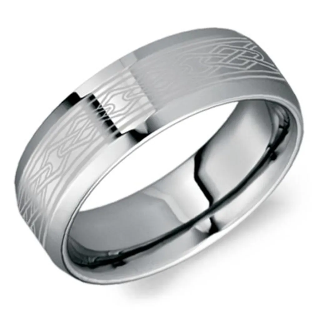 Men's Tungsten Carbide Band