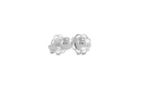 10K White Gold 3mm Ball Earrings