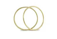 10K Yellow Gold 22mm Sleepers