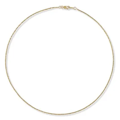 10K Yellow Gold 18" 1.4mm Sparkle Chain