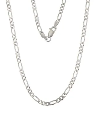 Sterling Silver 24" 2.8mm Figaro Chain