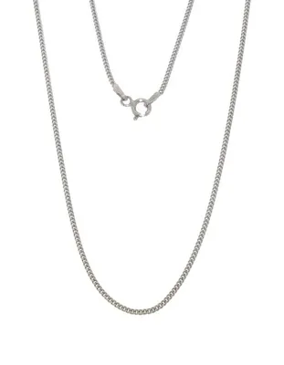 Sterling Silver 16" 1.5mm Curb Chain
