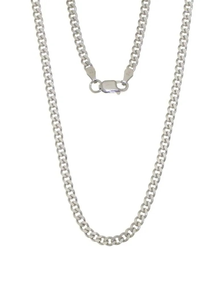 Sterling Silver 20" 2.8mm Curb Chain