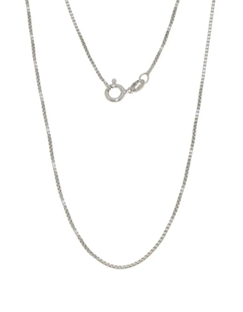 Sterling Silver 16" 1.1mm Box Chain