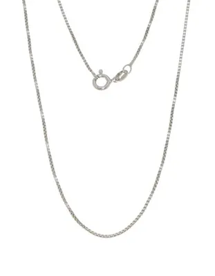 Sterling Silver 16" 1.1mm Box Chain
