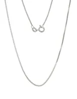 Sterling Silver 24" 1.2mm Box Chain