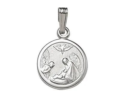 Children's Sterling Silver 15" Guardian Angel