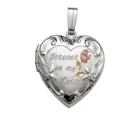 Sterling Silver 18" Forever In My Heart Locket