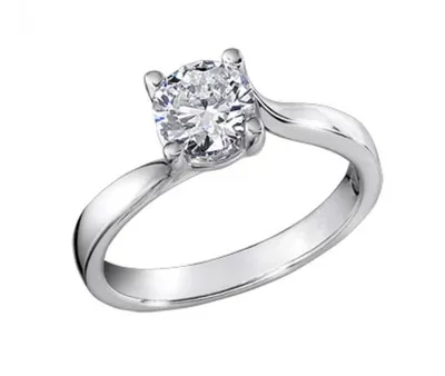 Glacier Fire Canadian Diamond 1.00CT White Gold Solitaire