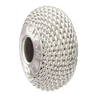 Sterling Silver Urban Links Chrome Bead