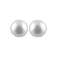 Freshwater 5-5.5mm White Pearl Studs