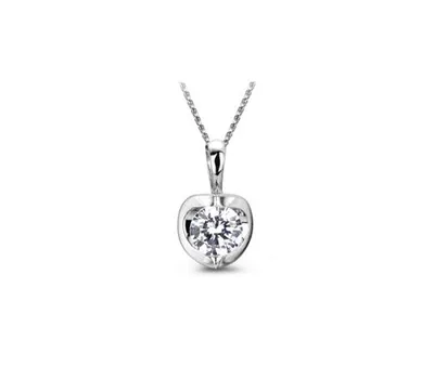 Glacier Fire Canadian Diamond 14KT White Gold 0.40CT Pendant