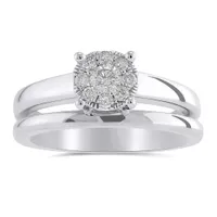 Bouquet White Gold Diamond Ring