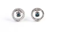 Caribbean Diamond 0.25CTW White Gold Earrings