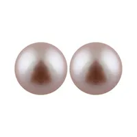 Large Freshwater Pearl Stud Earrings