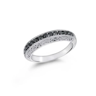 Midnight Diamond 0.60CTW Fashion Ring