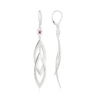 Elle Dangle Leverback Earrings