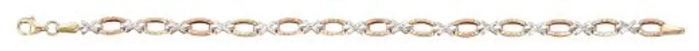 Rose Gold Circle Bracelet