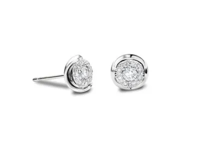 White Gold 0.28CTW Diamond Earrings