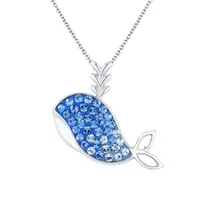Crystal Creations Whale Pendant