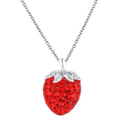 Crystal Creations Strawberry Pendant