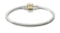 Chamilia 10K Yellow Gold & Sterling Silver 7.5" Bracelet