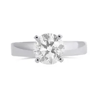 Glacier Fire 14K White Gold 2.00CT Ring