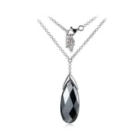 Elle Genuine Hematite Pendant