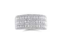 White Gold 1.00CT Diamond Fashion Ring