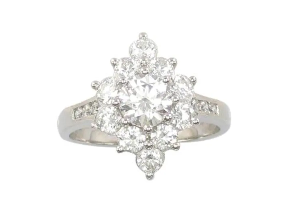 Sterling Silver Cubic Zirconia Ring