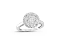 White Gold 0.50CTW Diamond Fashion Ring