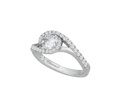 Charmed By Richard Calder 1.29CTW Diamond Engagement Ring