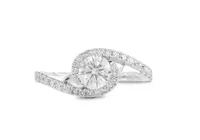 Charmed By Richard Calder 1.29CTW Diamond Engagement Ring