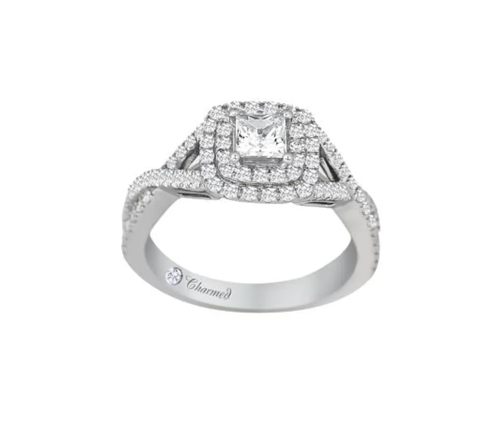 Charmed By Richard Calder 1.12CTW Diamond Engagement Ring