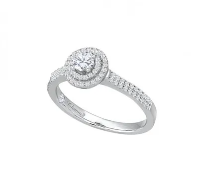 Charmed By Richard Calder 0.53CTW Diamond Engagement Ring