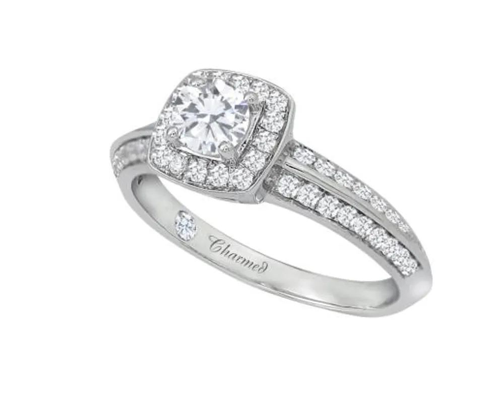 Charmed By Richard Calder 0.78CTW Diamond Engagement Ring