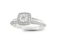 Charmed By Richard Calder 0.78CTW Diamond Engagement Ring