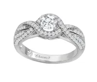 Charmed By Richard Calder 0.95CTW Diamond Engagement Ring