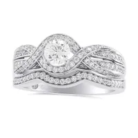 Charmed By Richard Calder 0.95CTW Diamond Engagement Ring