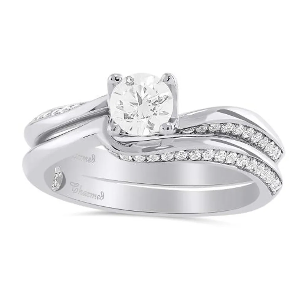 Charmed By Richard Calder 0.66CTW Diamond Engagement Ring