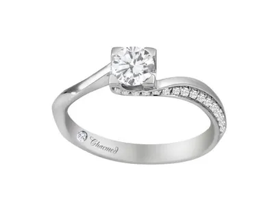 Charmed By Richard Calder 0.66CTW Diamond Engagement Ring