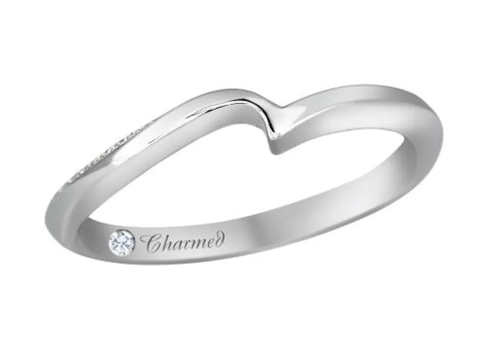 Charmed By Richard Calder 0.12CTW Diamond Wedding Band