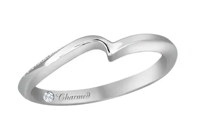 Charmed By Richard Calder 0.12CTW Diamond Wedding Band