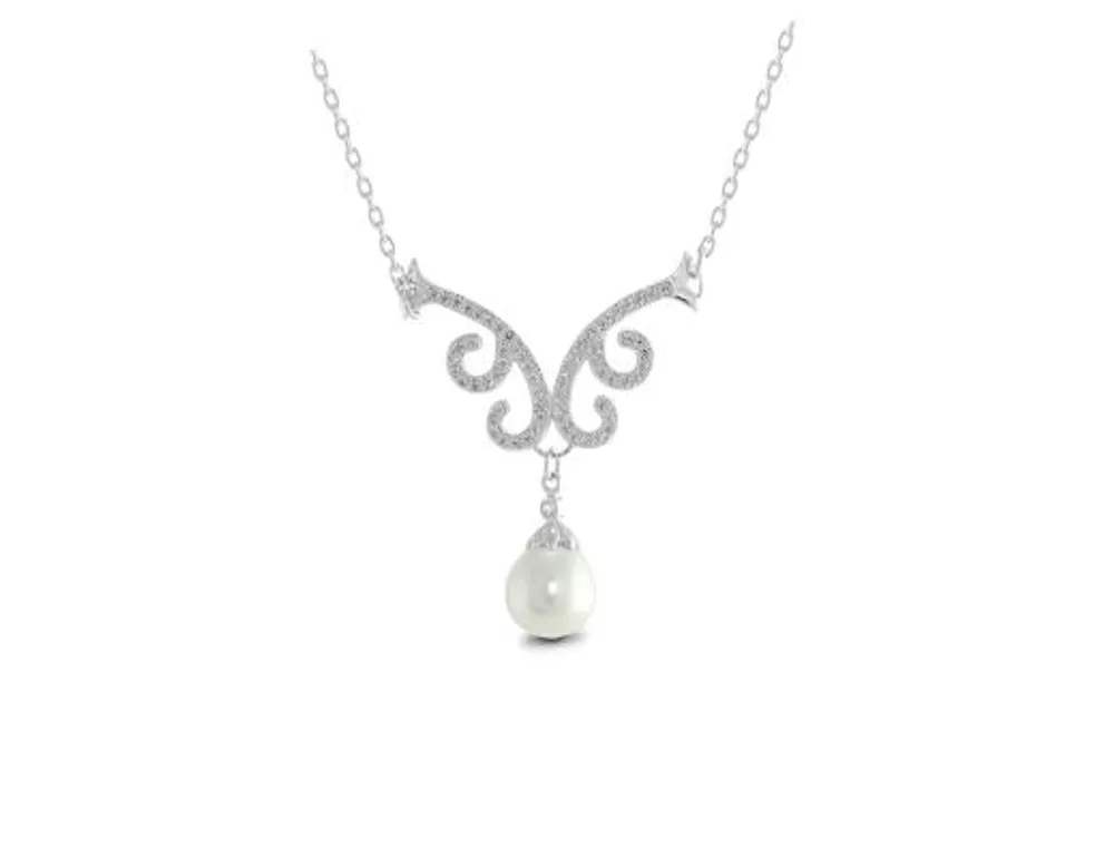 Sterling Silver Freshwater Pearl Necklace