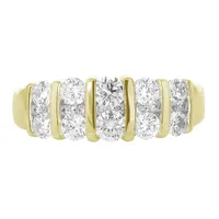 14K Yellow Gold 1.00CTW Diamond Anniversary Ring