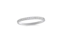 14K White Gold 1.00CTW Diamond Bridal Set