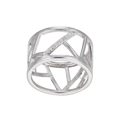 Elle Cubic Zirconia Band Ring