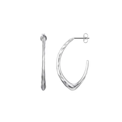 Elle Marquise Half Hoop Earring